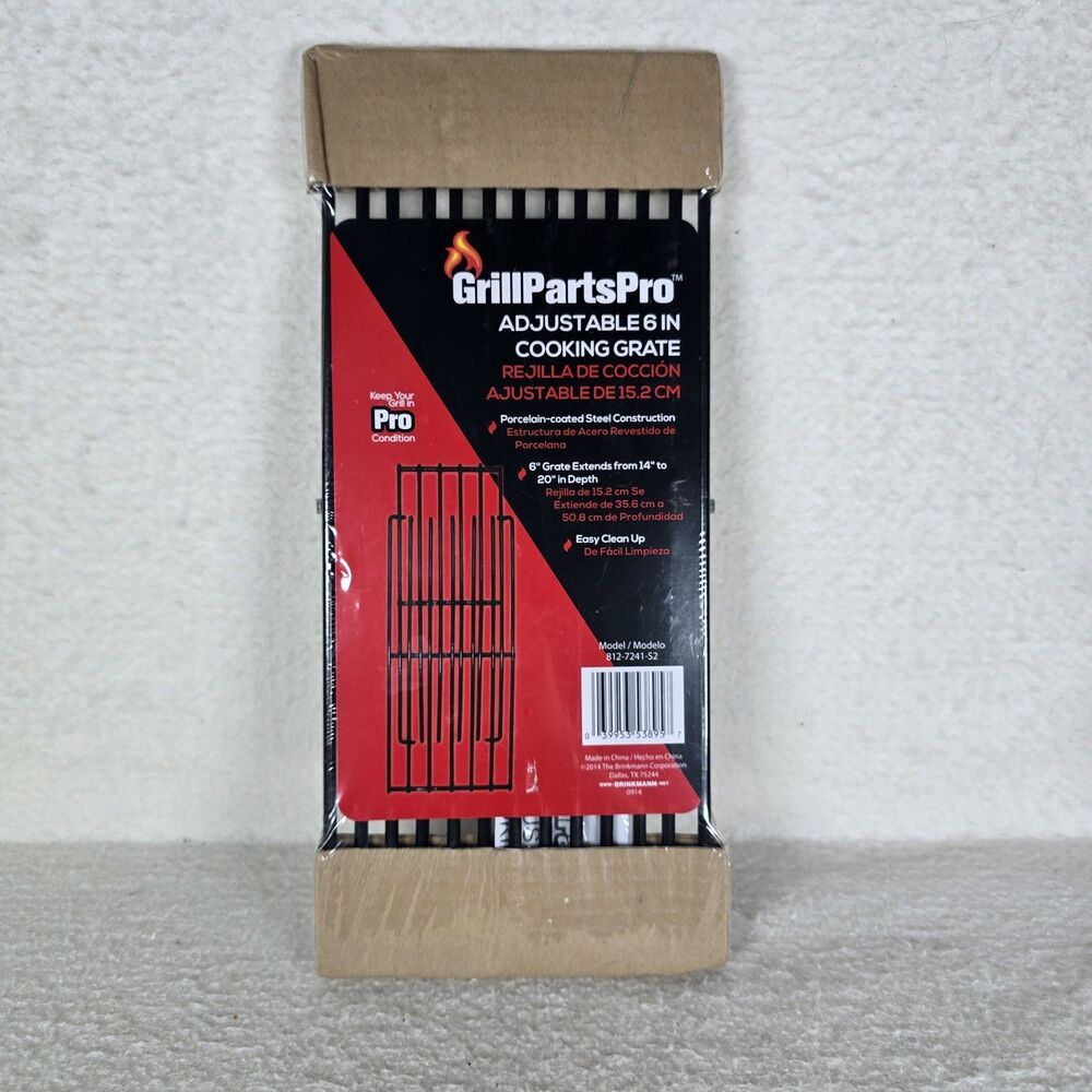 Brinkmann Grill Parts Pro Adjustable Cooking Grate 14-20" 812-7241-S2